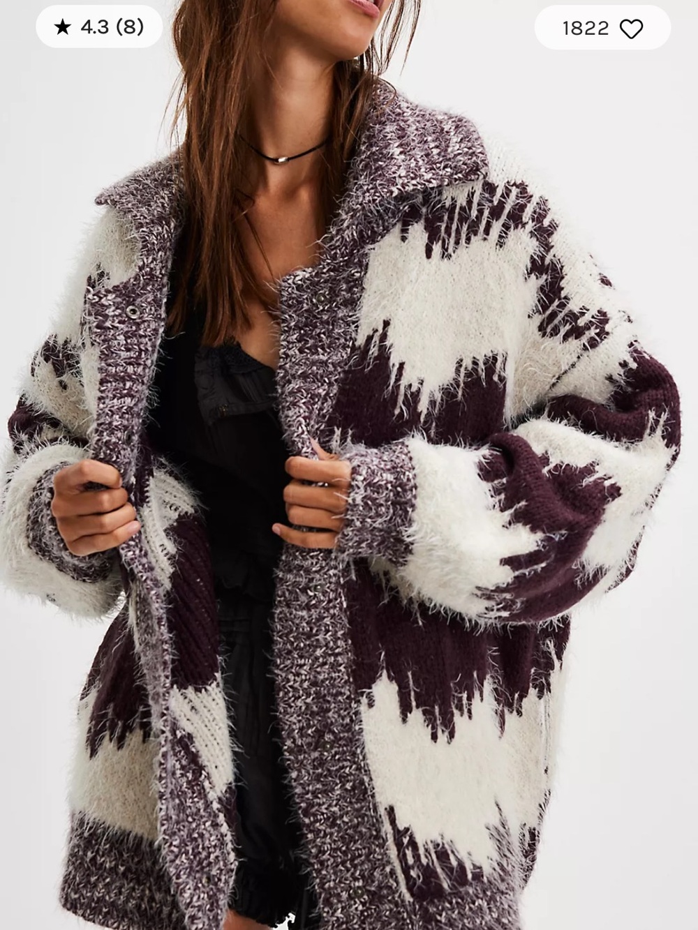 Free people south mountain cardi